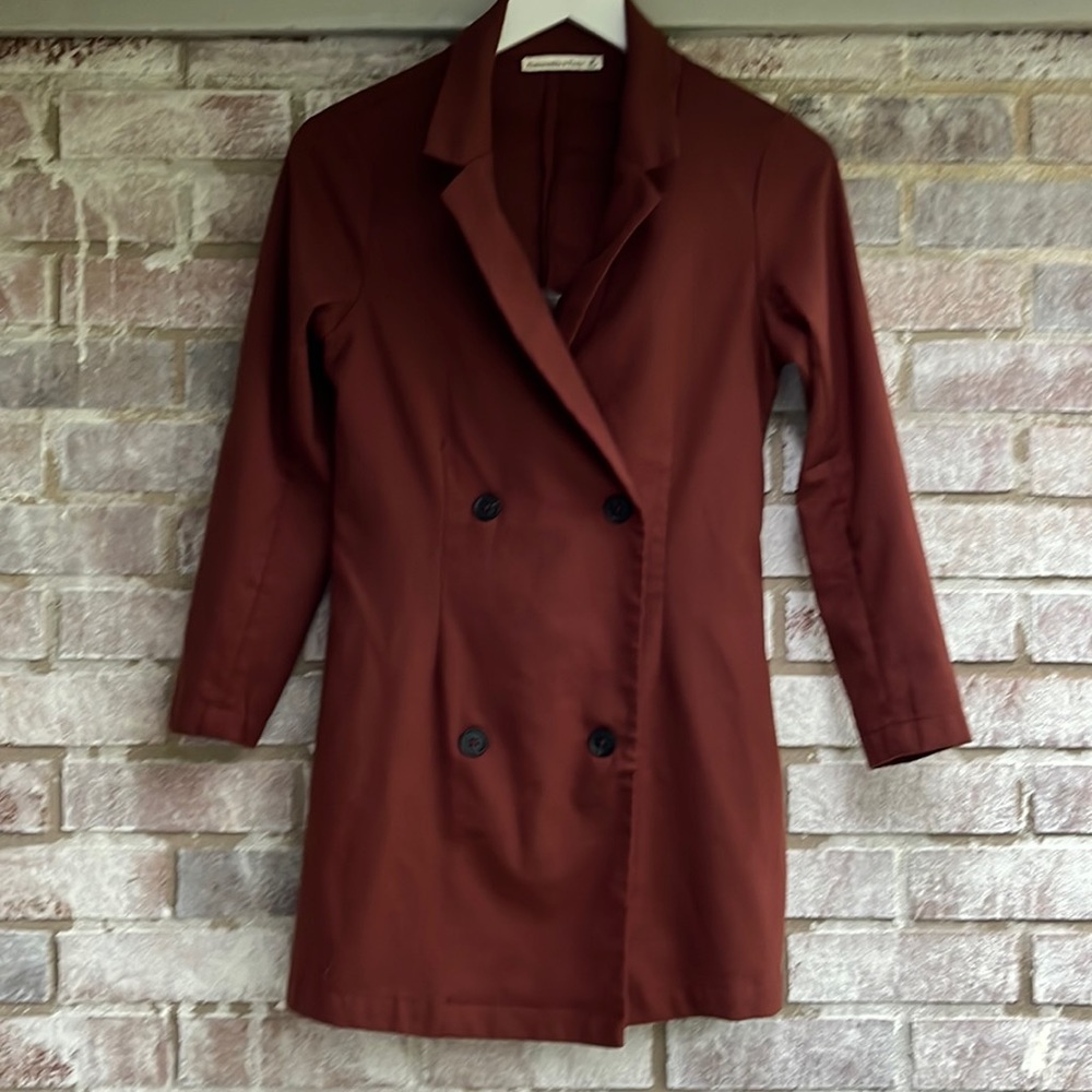 Abercrombie & Fitch double breasted blazer dress